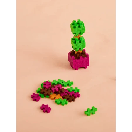 Plus-Plus Baukasten, PLANTS - Formschnitt