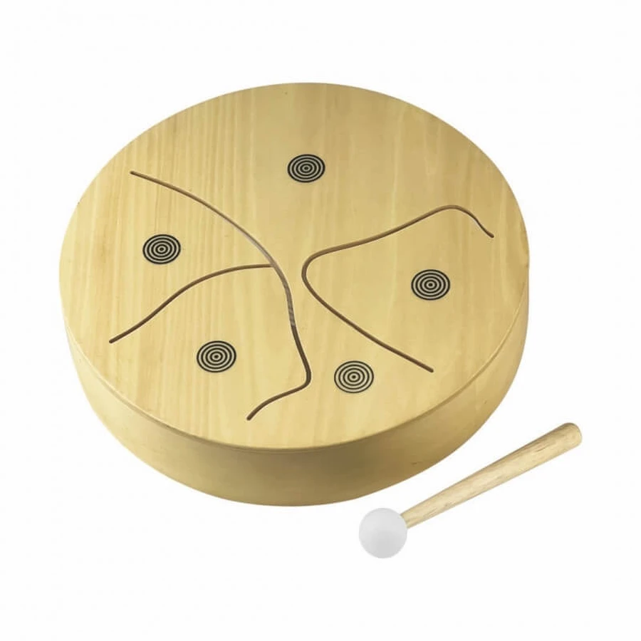 Wooden drum musical instrument, Egmont Toys