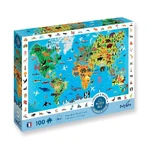 World Map Puzzle 100 Pcs