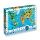 Wereldkaart Puzzel 100 Stuks