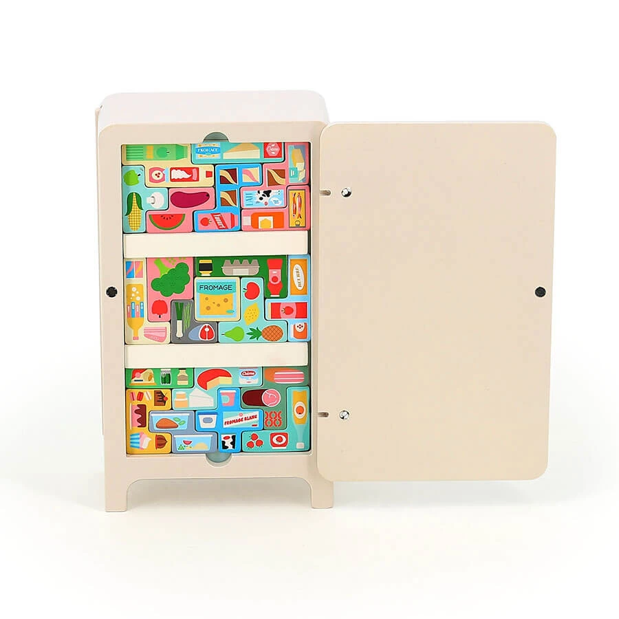 Logisch spel - Magnetische koelkast puzzel - Vilac