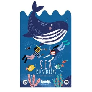 Set herpositioneerbare stickers Londji, La mare