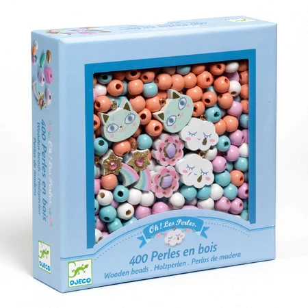 Rainbow beads, Djeco beads Rainbow