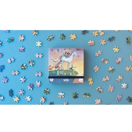 Mikro-Puzzle Einhorn