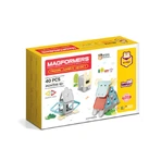 Jeu de construction magnétique - Magformers Animals, 40 pièces