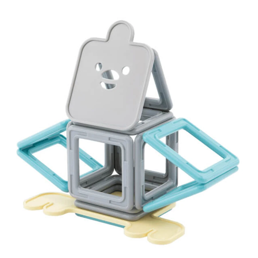 Jeu de construction magnétique - Magformers Animals, 40 pièces
