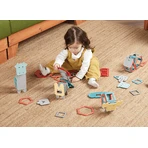 Jeu de construction magnétique - Magformers Animals, 40 pièces
