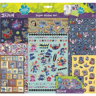 Jeu d'autocollants Super Disney Lilo et Stitch