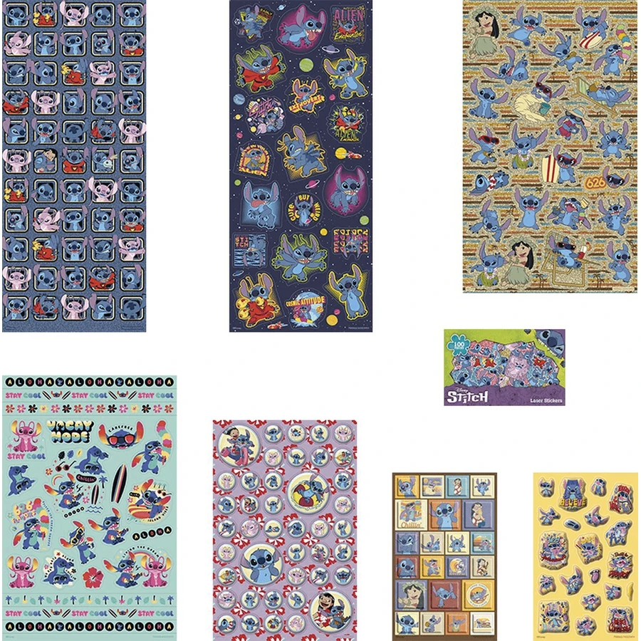 Jeu d'autocollants Super Disney Lilo et Stitch