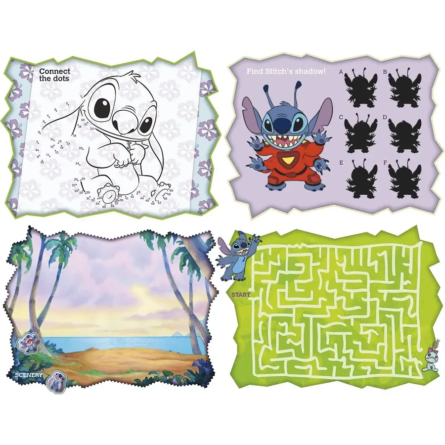 Jeu d'autocollants Super Disney Lilo et Stitch