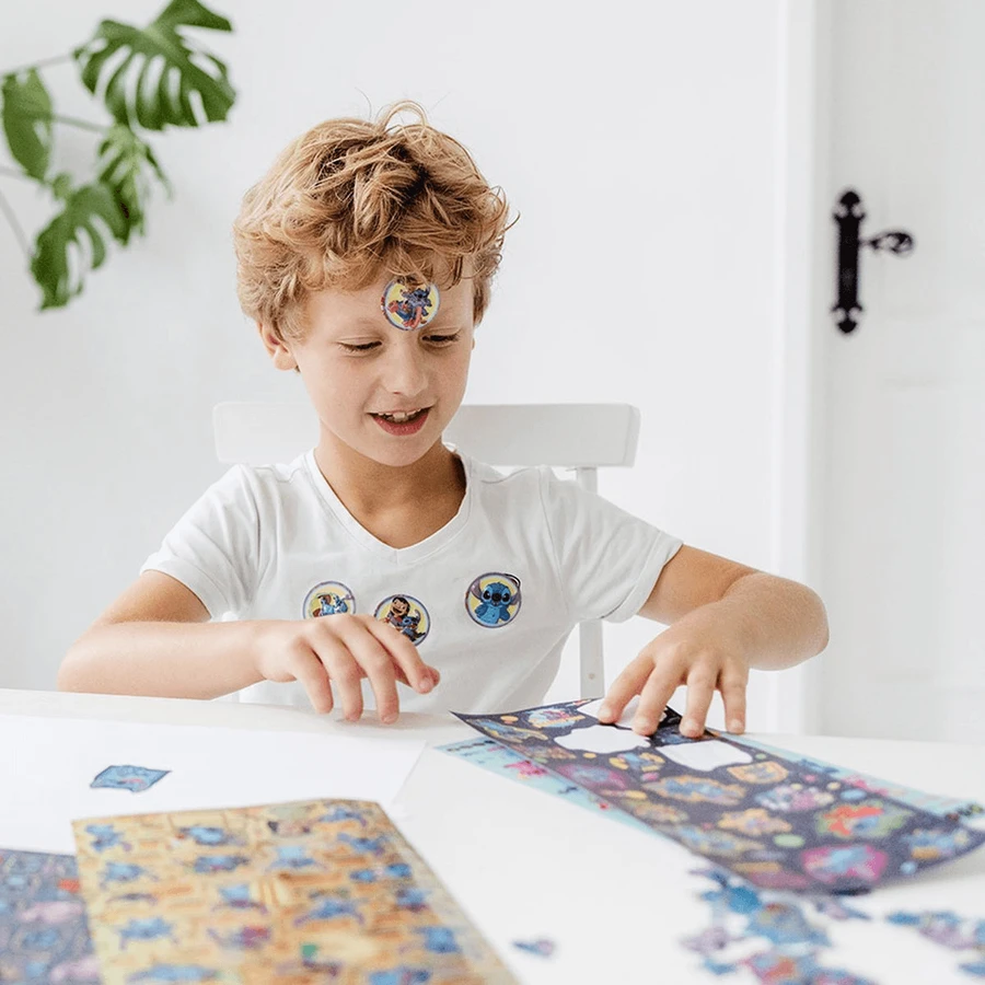 Jeu d'autocollants Super Disney Lilo et Stitch