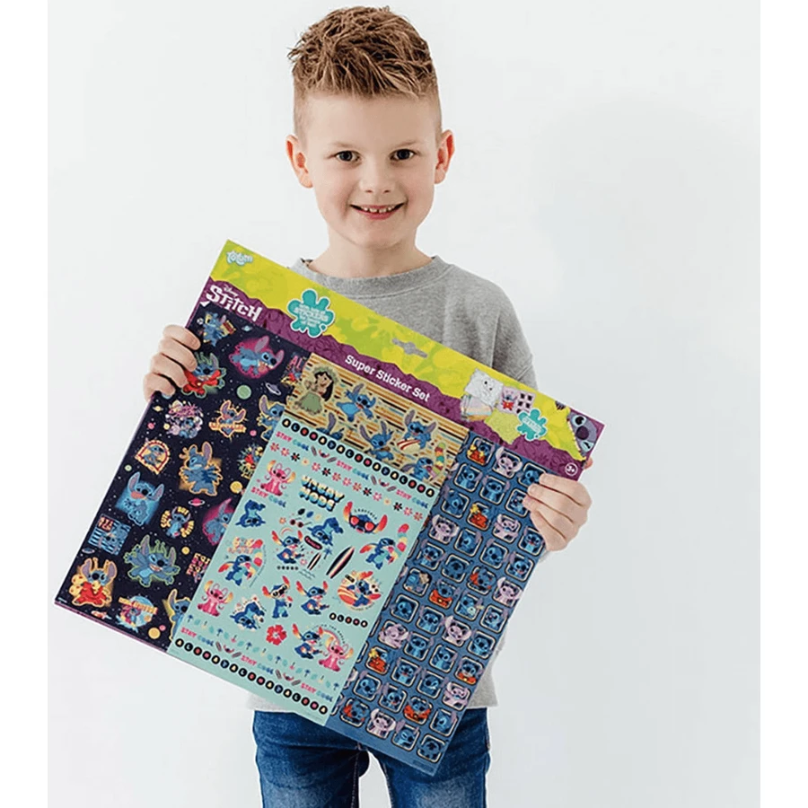 Jeu d'autocollants Super Disney Lilo et Stitch