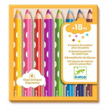 Coloring pencils for baby, Djeco