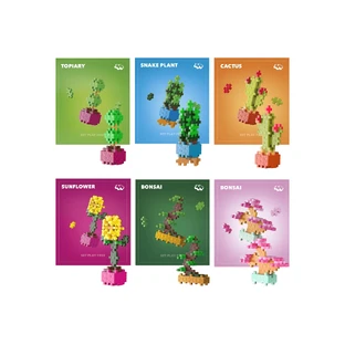 Juego de construcción Plus-Plus, PLANTAS