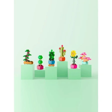 Juego de construcción Plus-Plus, PLANTAS