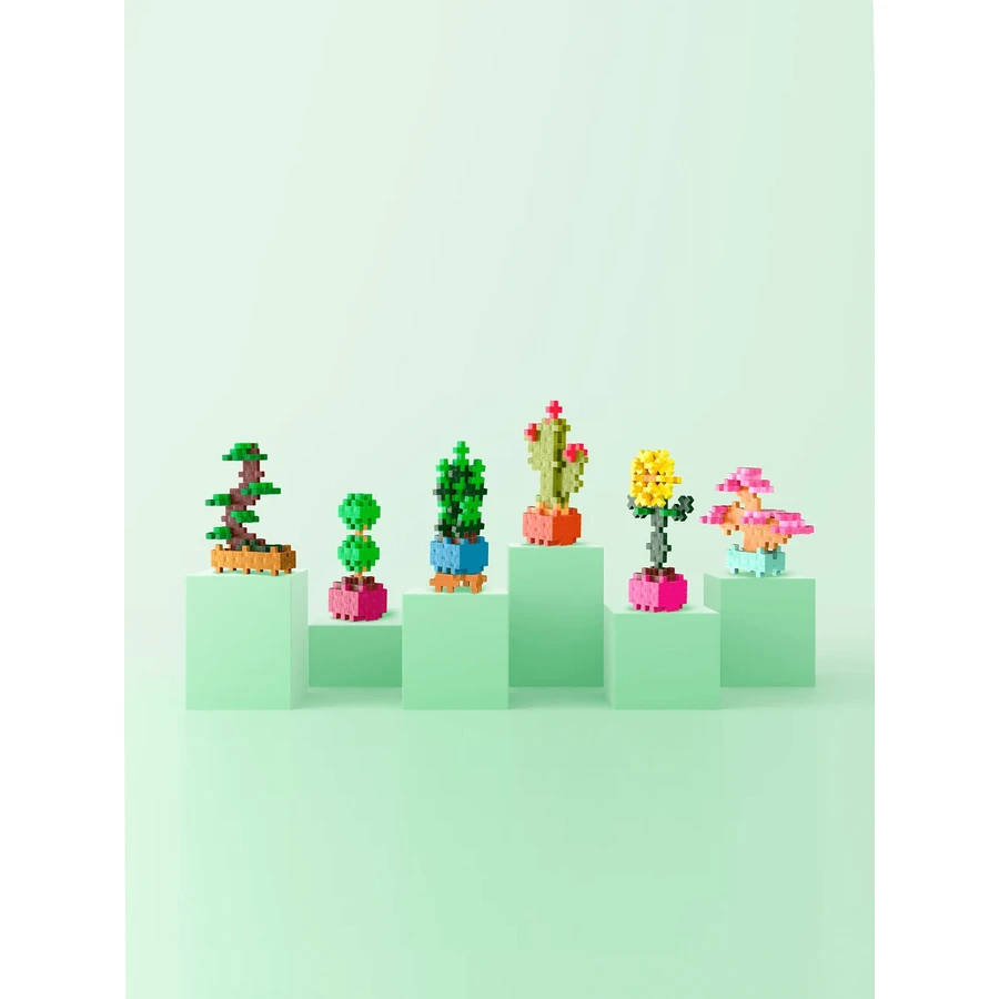 Juego de construcción Plus-Plus, PLANTAS