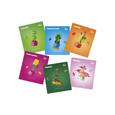 Juego de construcción Plus-Plus, PLANTAS