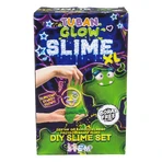 Doe-het-zelf experimenteer set SLIME - GLOW IN THE DARK XL