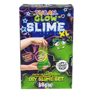 Doe-het-zelf experimenteer set SLIME - GLOW IN THE DARK XL