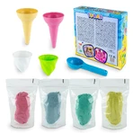 Set Fluffy Sand 4 colors with accessories - Inghetata