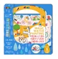 Libro portátil para colorear con agua, pegatinas y juegos - Riding & Flying