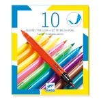 Djeco brush crayons, pop colors