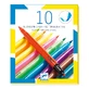 Djeco brush crayons, pop colors