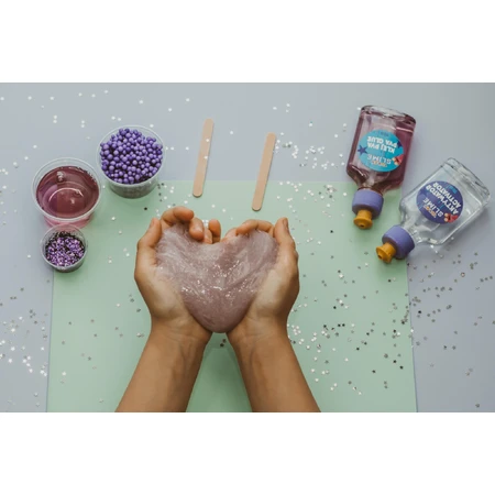 Juego de experimentos DIY SLIME - GLOW IN THE DARK