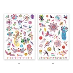 Tatuaje Djeco Pasari multicolor