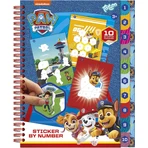 Set creativo con pegatinas, números adhesivos, Paw Patrol