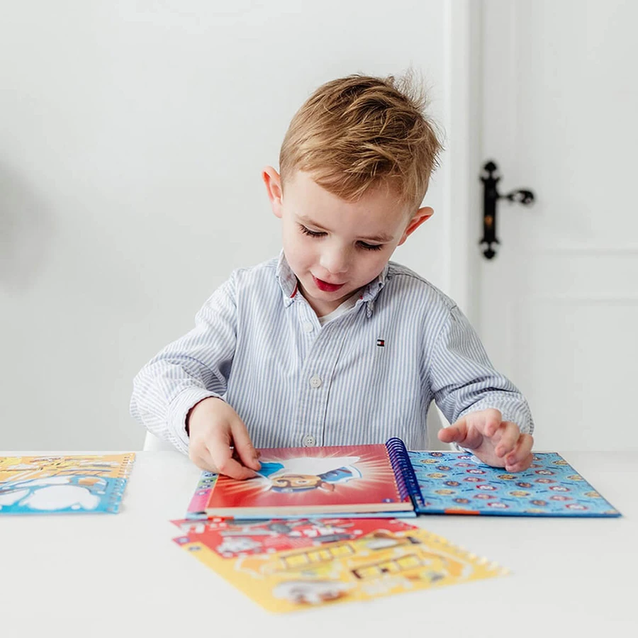 Set creativo con pegatinas, números adhesivos, Paw Patrol