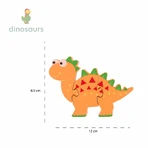 Wooden dinosaur puzzle - Diplodocus, Orange Tree Toys