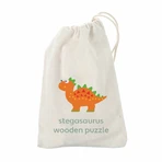 Wooden dinosaur puzzle - Diplodocus, Orange Tree Toys