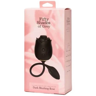 Dark Blushing Rose intimate stimulation device, 1 piece, Fifty Shades Of Grey