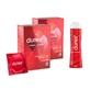 Package Prezervative Feel Thin 2 x18 pieces + Lubricant Strawberry, 50 ml, Durex