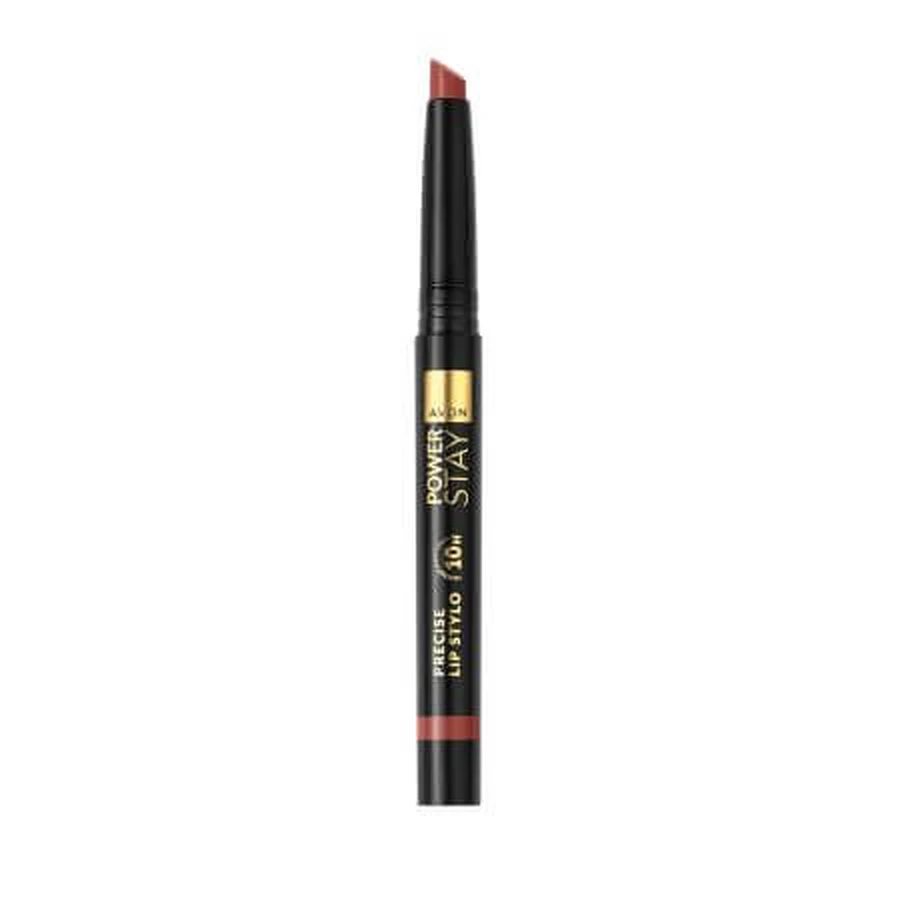 Amber Goddess Power Stay Precise Langhoudende Lipstick, 1,2 gr, Avon