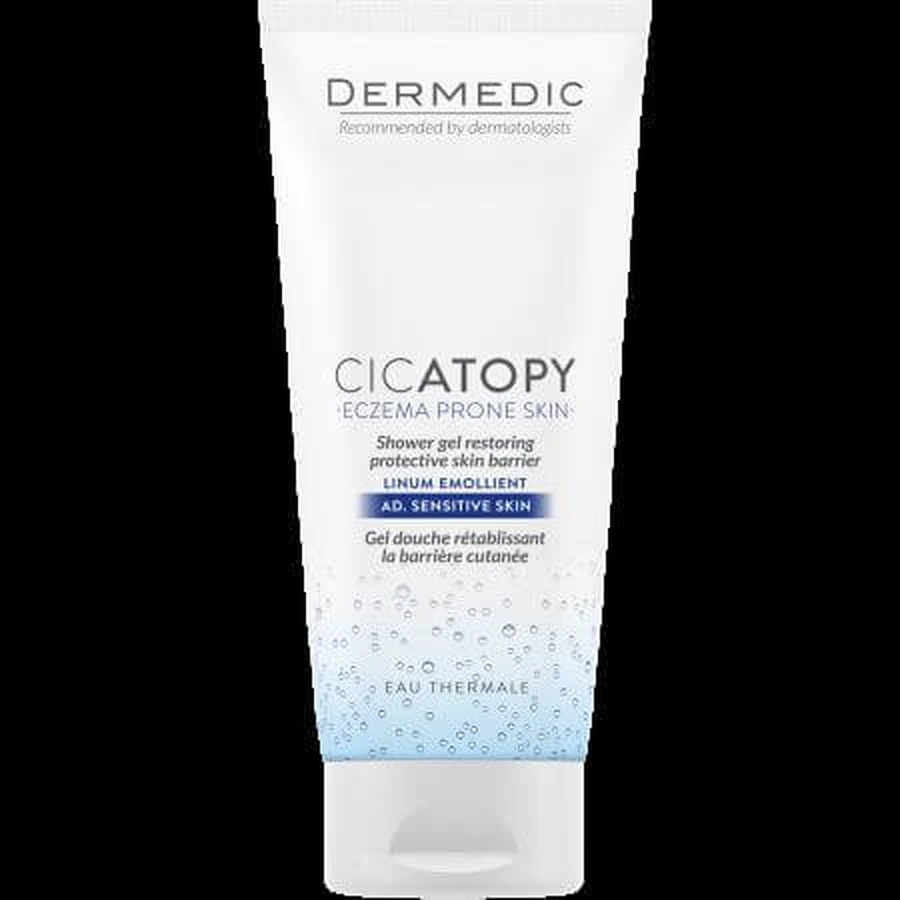 Gel douche pour restaurer la barrière cutanée Cicatopie, 200 ml, Dermedic
