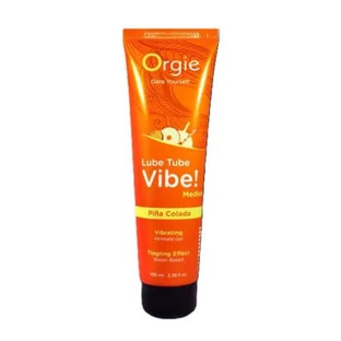 Gel intime à base d'eau Pina Colada Lube Tube Vibe, 100 ml, Orgie