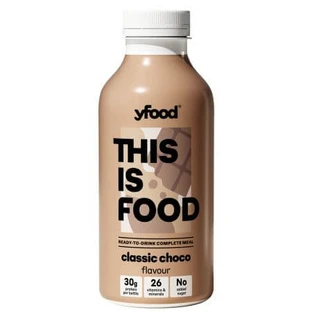 Boisson enrichie en vitamines et minéraux au goût de chocolat This is Food, 500 ml, Yfood