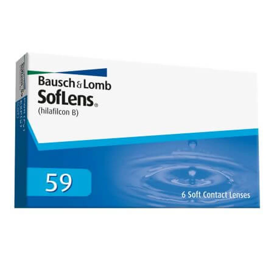 Contactlens -8,00 Soflens 59, 6 stuks, Bausch Lomb