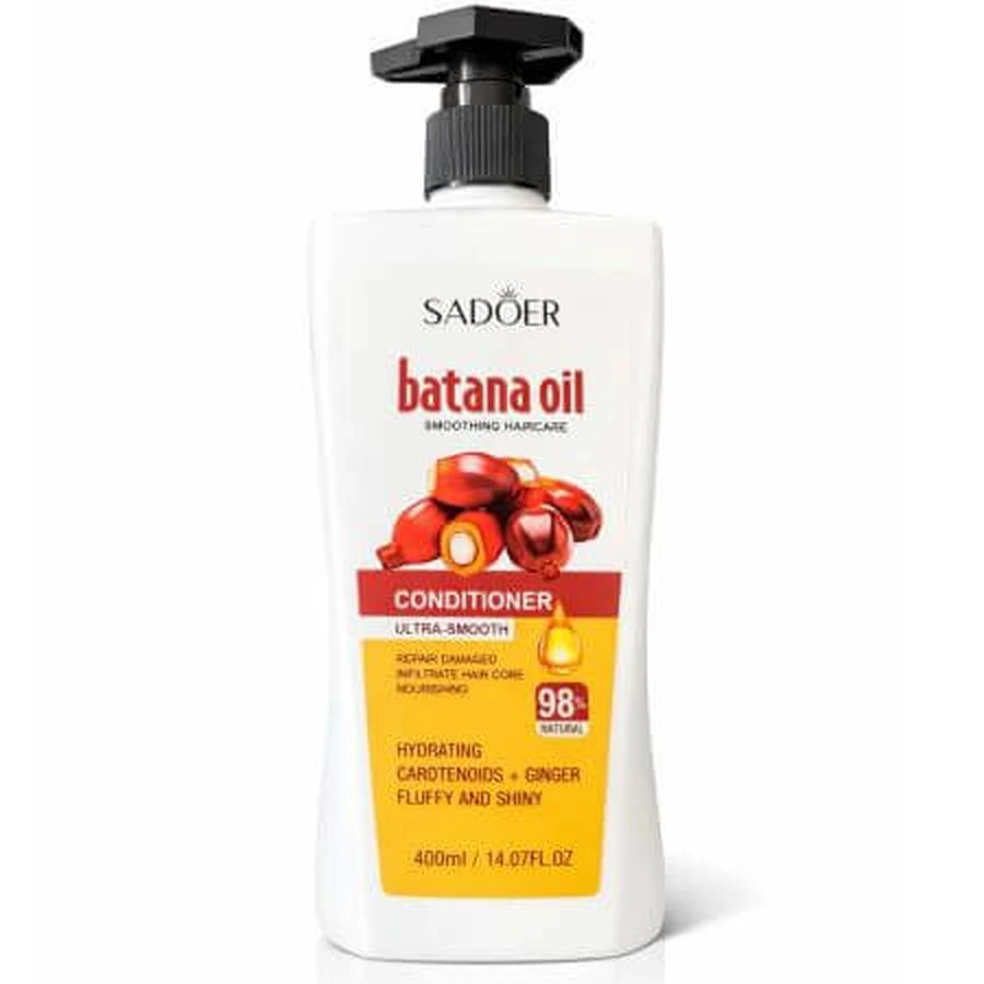 Pflegende Haarspülung mit Batana-Öl, 400 ml, Sadoer