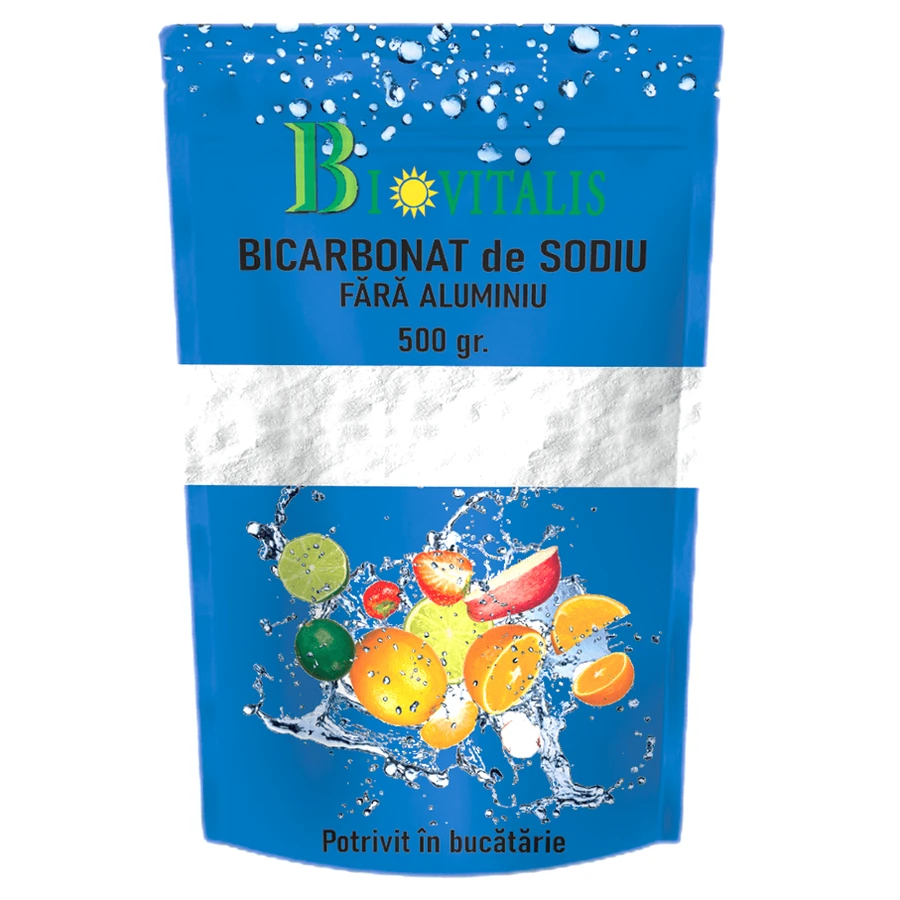 Bicarbonato sódico, 500 g, Biovitalis