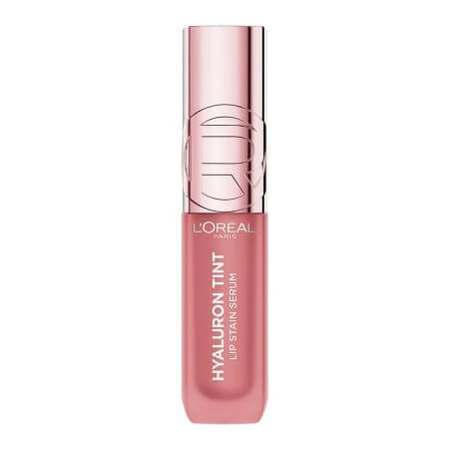Moisturizing Lip Gloss Shade 601 Worth It Hyaluron Tint, 5 ml, Loreal