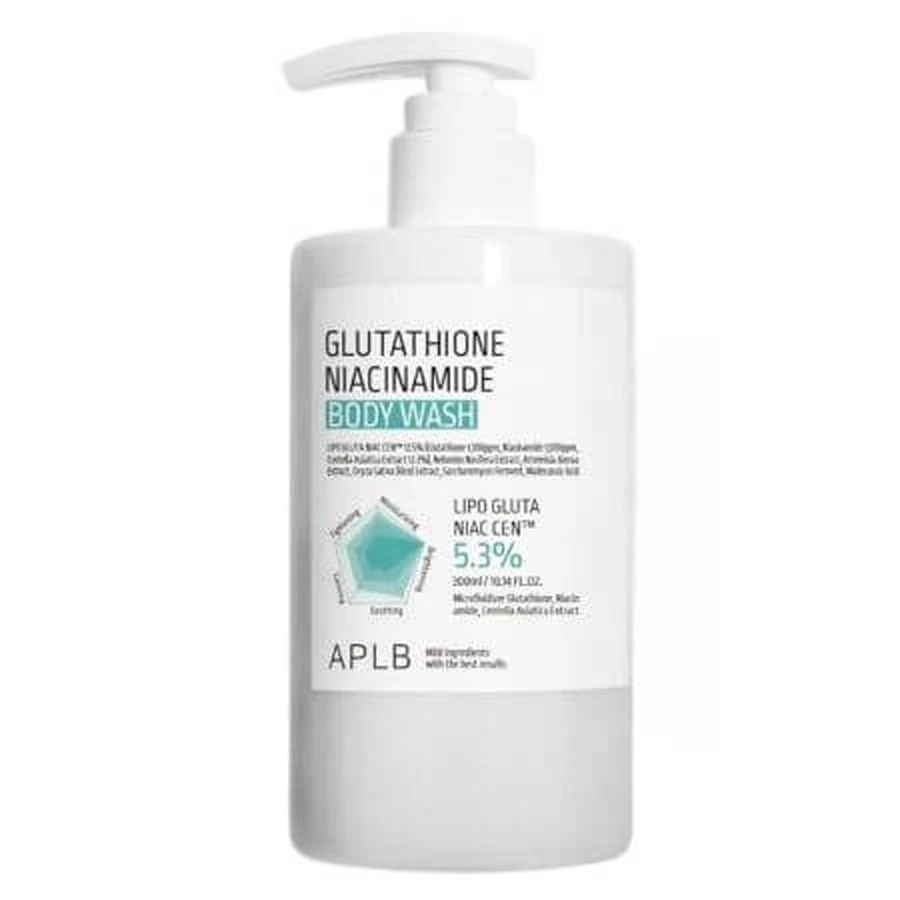 Duschgel mit Glutathion und Niacinamid, 300 ml, Aplb