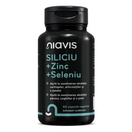 Silicon + Zinc + Selenium, 60 capsules, Niavis