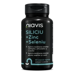Silizium + Zink + Selen, 60 Kapseln, Niavis
