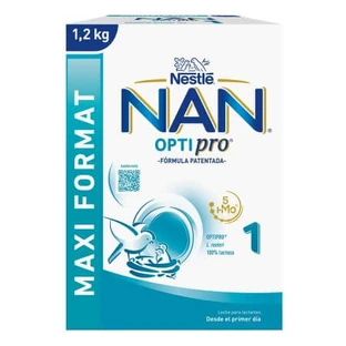 Lait en poudre Nan Optipro 1, 1200 g, Nestlé