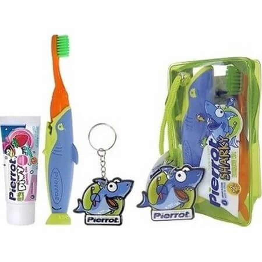 Mundhygiene-Set für Kinder, 1 Stück, Pierrot