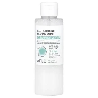 Mizellares Reinigungswasser mit Glutathion und Niacinamid, 160 ml, Aplb