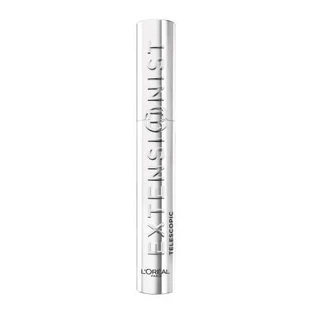 Máscara de pestañas alargadora y rizadora Tono Negro Alargador Telescópico, 9,9 ml, Loreal